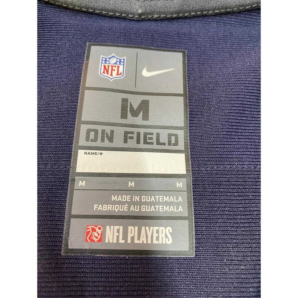 Nike NFL Chicago Bears Justin Fields #1 On Field Football Jersey Men Medium Navy
